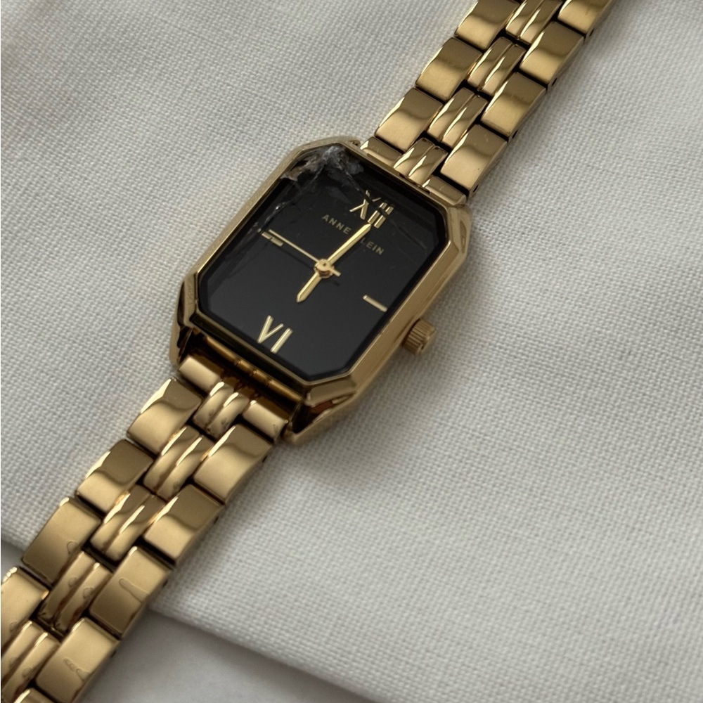 Anne Klein Women’s Gold Watch